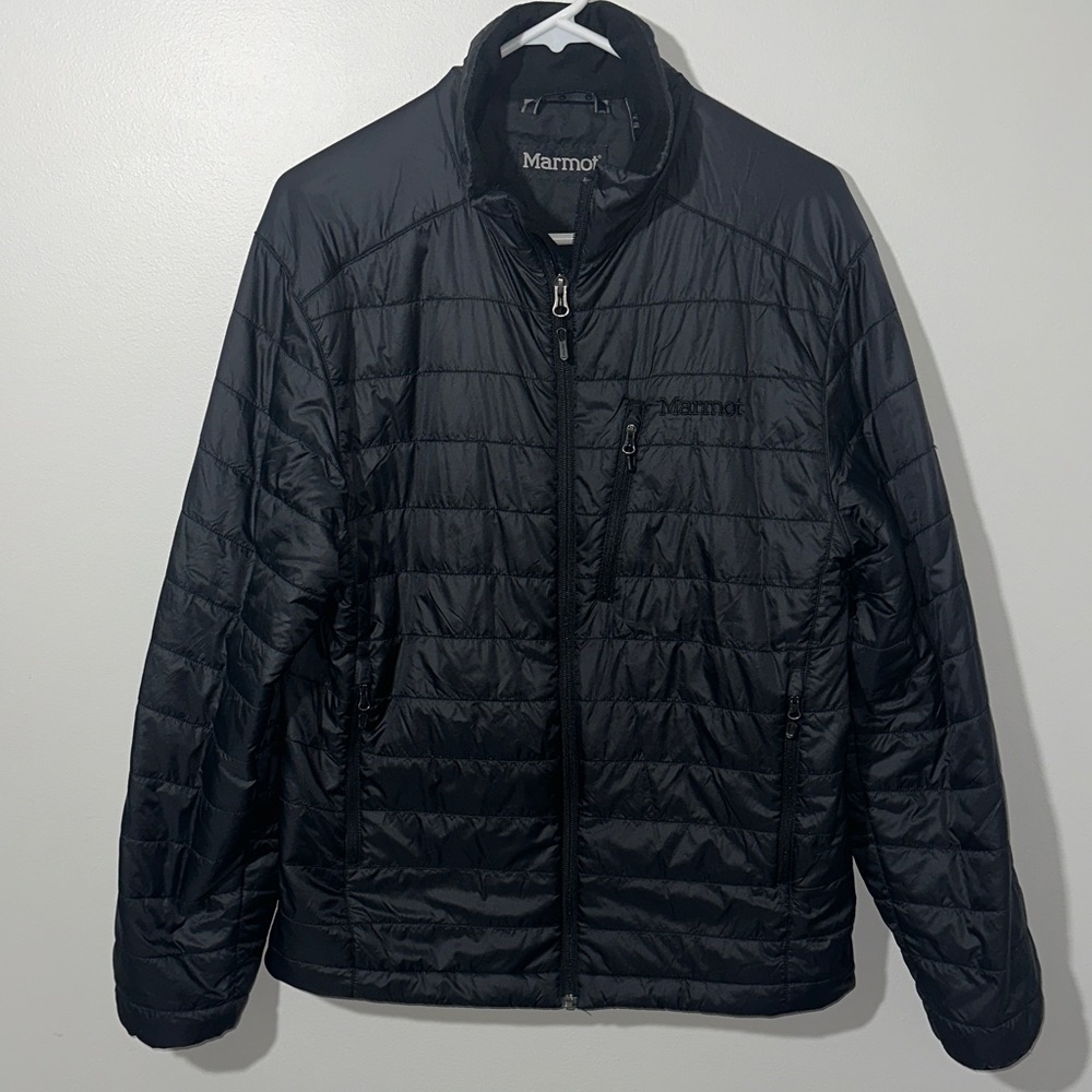 Marmot Men's Quilted Black Puffer Jacket M